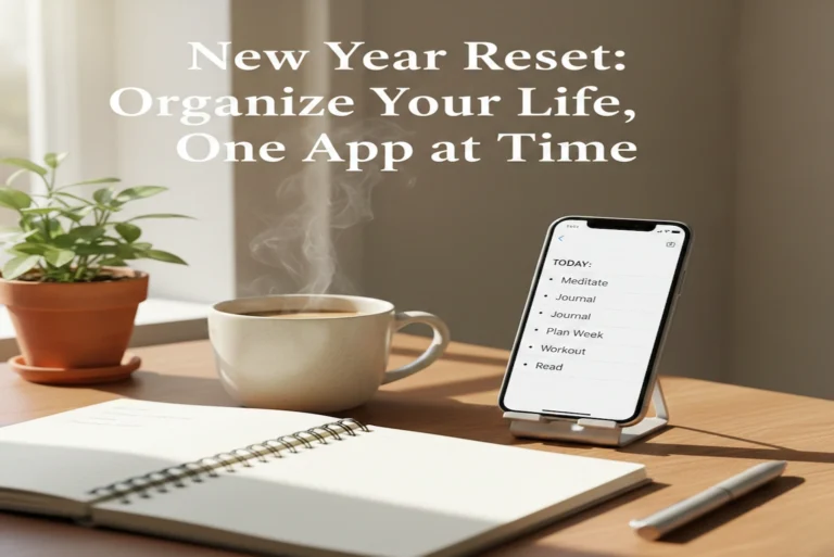 New Year Reset Best Apps to Organize Your Life Stay Productive