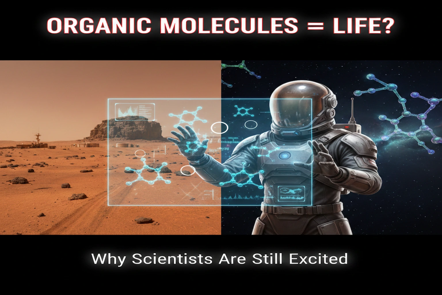 Why Organic Molecules on Mars Don’t Prove Life
