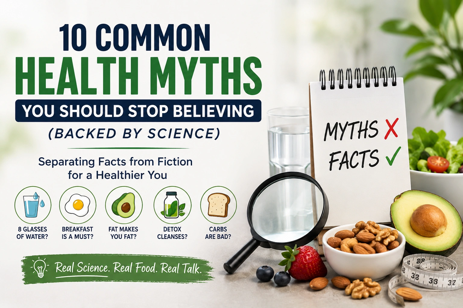 10 Common Health Myths You Should Stop Believing