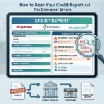 How to Read Your Credit Report and Fix Common Errors