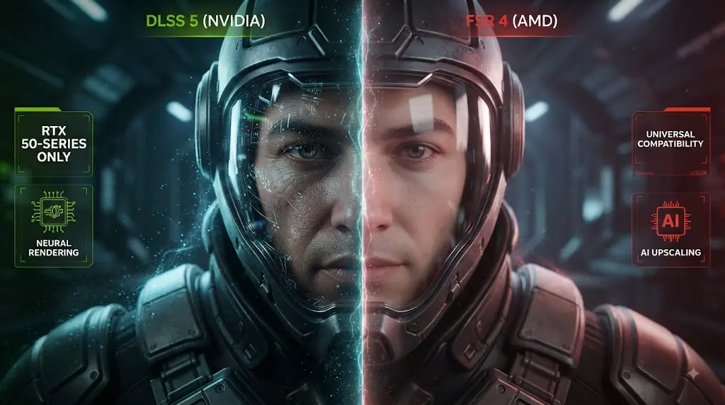 DLSS 5 vs FSR 4