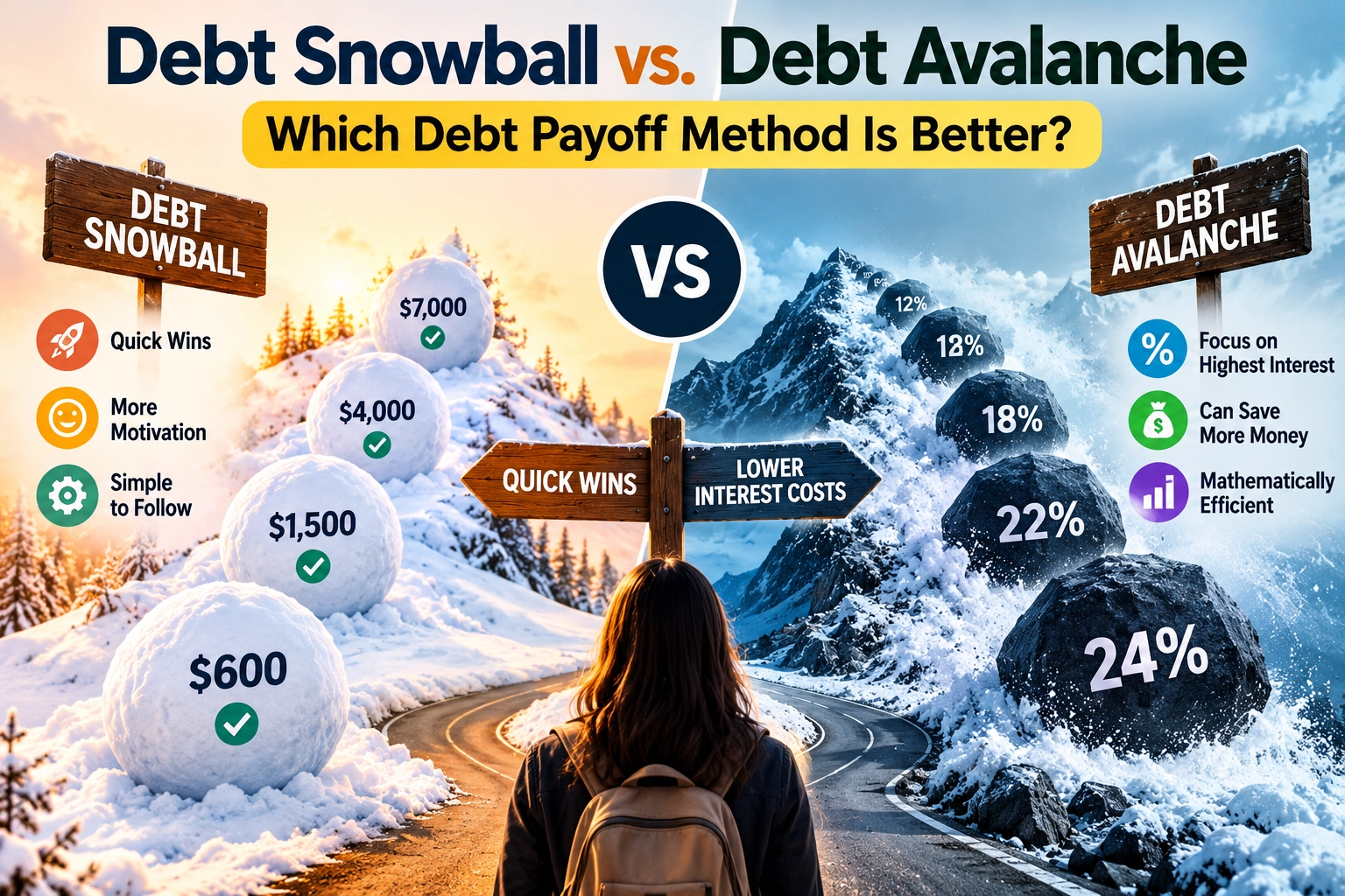 Debt Snowball vs. Debt Avalanche: Which Debt Payoff Method Is Better?